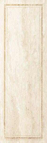 Настенная плитка Cassinia Beige Frame структ. рект. 25x75 от Paradyz (Польша)