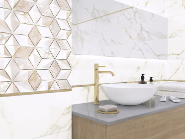 Декор Nevada (DWU09NVD404) 24.9x50x7.5 от Alma Ceramica (Россия)