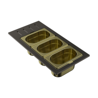 Контейнер Omoikiri DC-02-3-LG 4999080 светлое золото