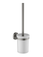 Ершик для унитаза Aquatek Европа AQ4110BGM оружейная сталь