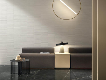 Настенная плитка 3D WALL PLASTER Barcode White (AHQY) 50x120 от Atlas Concorde (Италия)