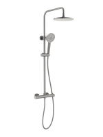 Душевая стойка Aquatek Европа AQ2343BGM оружейная сталь