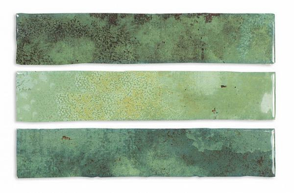 Настенная плитка ENAMEL MOSS (123146) 5x25 от DNA Tiles (Испания)