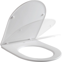 Сиденье для унитаза с крышкой быстросъемное с микролифтом Aquatek Мия AQ0204-00