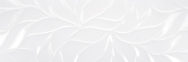 Настенная плитка Leaves Blanco Brillo 30x90 от Benadresa Azulejos (Испания)