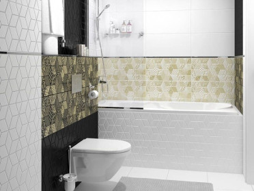 Декор Tabu Discrete чёрный 30x60 от Laparet