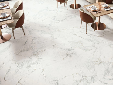 Керамогранит 1865 Iguazu White (16 дизайнов) 100x100 от Porcelanite Dos (Испания)