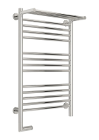 Полотенцесушитель электрический 800x500 Сунержа Богема + с полкой 00-5206-8050 хром