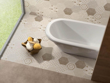 Керамогранит AT.HEX.ALPHA BLANCO матовый 25.8x29 от Pamesa (Испания)