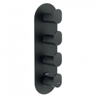 Смеситель для душа Nobili Up UP94103BM (на 3 выхода) Velvet black