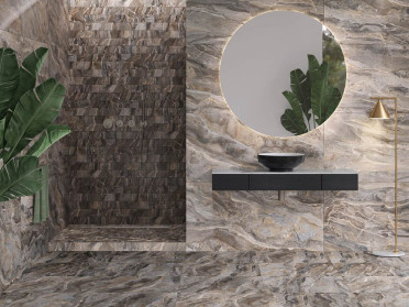 Керамогранит MarbleSet Декор "Микс Терраццо" 7ЛПР R9 (K951370LPR01VTE0) 60x60 от Vitra (Россия)