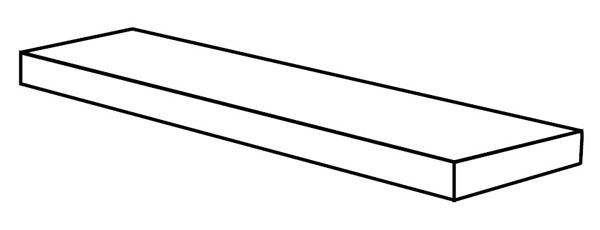 Угловая ступень NOB. BLANC DU BL. ANG.TOP DX (PF60006652) 32x120x4.5x2 от Ariana (Италия)