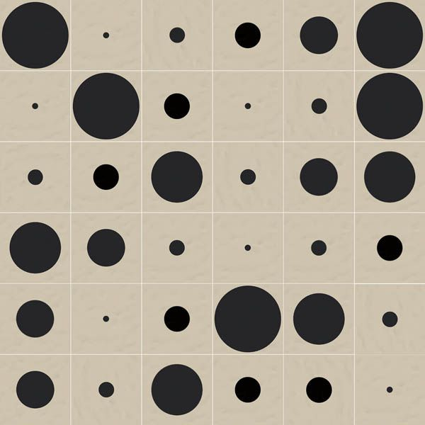 Декор Filippo Soul Tondo Beige 20x20 от Vives Ceramica (Испания)