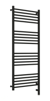 Полотенцесушитель электрический 1200х500 Сунержа Богема + прямая 31-5805-1250 черный