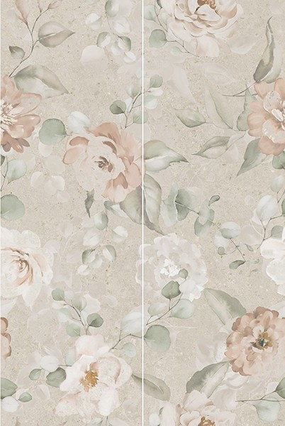 Панно Риккарди 2 бежевый матовый обрезной (AZ/B051/2x/14059R) 80x120 от Kerama Marazzi (Россия)