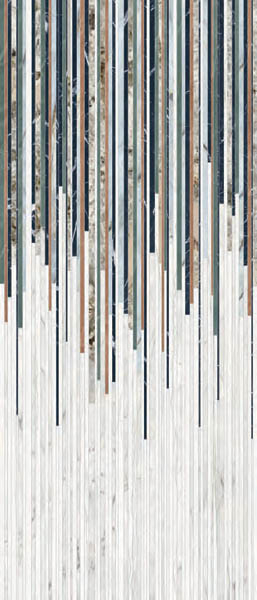 Керамогранит SENSI FANTASY STICKS LU3 R (PF60015130) 120x280 от ABK Ceramiche (Италия)