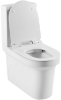 Унитаз-компакт напольный с бачком и сиденьем микролифт Aquanet Nova NOVA-C1+NOVA-C2 безободковый