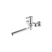 Смеситель для ванны c длинным изливом с аксессуарами Bravat Stream-D F637163C-LB