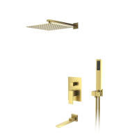 Душевая система D&K Bayern.Liszt DA1515607A04 золото
