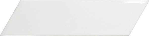 Настенная плитка Chevron White Left Matt 5.2x18.6 от Equipe Ceramicas (Испания)