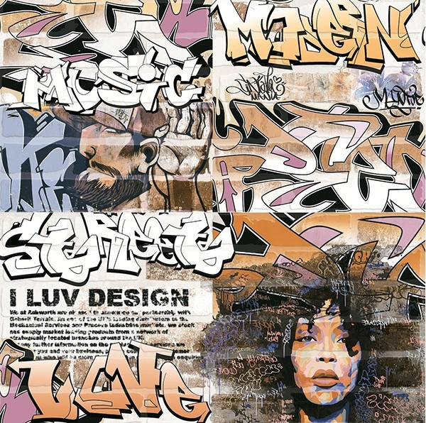 Панно Брикстори Панно 2 (комп/2шт) (9мм) (7361-0003) 30x60 от Lasselsberger Ceramics (Россия)