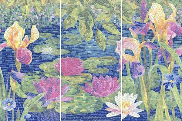 Панно Сад Моне HGD/A94/3x/11000RL лапп. 60x90 от Kerama Marazzi (Россия)