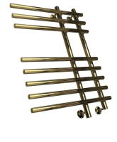 Полотенцесушитель водяной 500x600 Двин L primo 4627085980858 золото