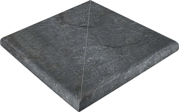 Угловая ступень ANG/EXT AT.BURMA PLOMO (mat) 33x33 от Pamesa (Испания)