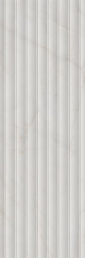Настенная плитка Греппи 14034R белый структура обрезной 40x120 от Kerama Marazzi (Россия)
