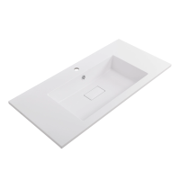 Раковина мебельная Cezares Slider 100 CZR-1000/480-LV-MR-PRS белая