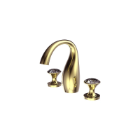 Смеситель на борт ванны на 3 отверстия Bravat Swan F24287G-ENG