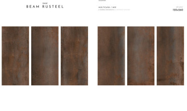 Керамогранит BEAM RUSTEEL NAT. (6mm) (матовая) 120x260 от TAU Ceramica (Испания)