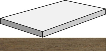 Угловая ступень S.WOOD GRAD.ANG.120/SX W.NU левая 33x120 от Sant Agostino (Италия)