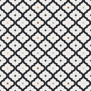 Декор MAORI Ladakhi Grafito 20x20 от Vives Ceramica (Испания)