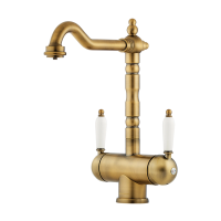 Смеситель для кухни Omoikiri Amagasaki-АB 4994292 античная латунь