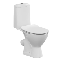 Унитаз-компакт напольный с бачком и сиденьем микролифт Cersanit Flavis 64288