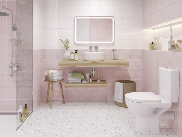 Декор Pudra узор бежевый (PD2G011DT) 20x44 от Cersanit (Россия)