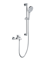 Смеситель для ванны с душевым гарнитуром Aquatek Лугано AQ1748CR хром