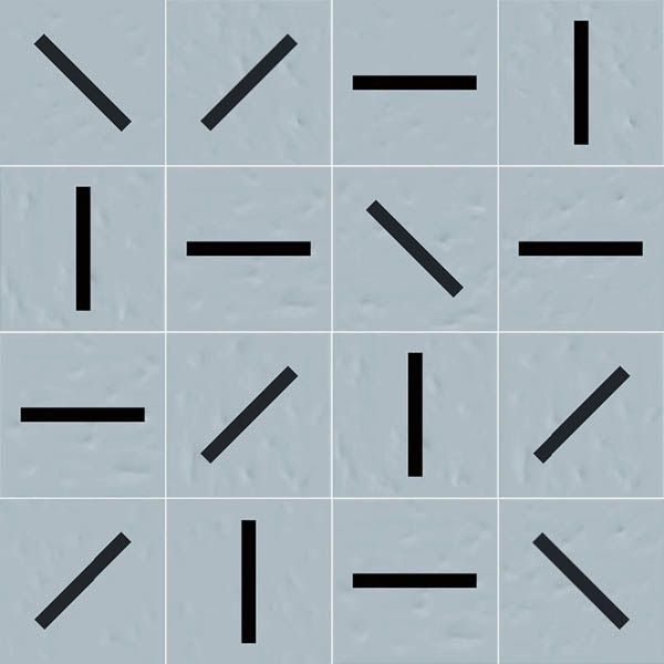 Декор Filippo Soul Virgola Celeste 20x20 от Vives Ceramica (Испания)