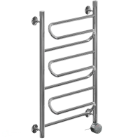 Полотенцесушитель электрический 800x400 Ника Curve ЛЗ 80/40 прав