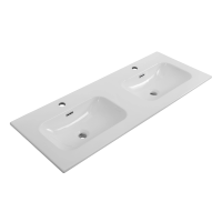 Раковина мебельная Cezares Eco 120 CZR-8073-120-2 белая