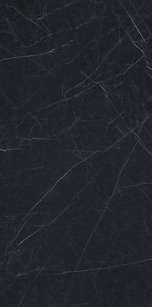 Керамогранит Ultra Marmi NERO MARQUINA Luc Shiny (6mm) 150 150x75 от Ariostea (Италия)