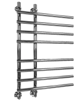 Полотенцесушитель водяной 500x600 Двин L primo 4627085981060 хром