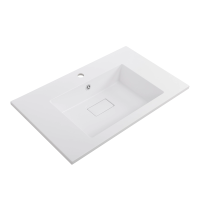 Раковина мебельная Cezares Slider 80 CZR-800/480-LV-MR-PRS белая