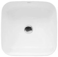 Раковина накладная Aquanet City 40 T-26 белая