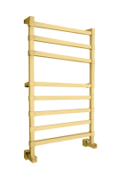 Полотенцесушитель водяной 520x857 Margaroli Panorama 7644708GO золото
