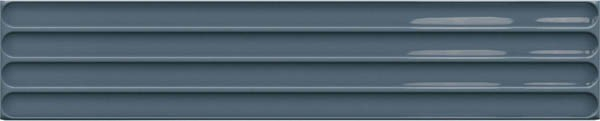 Настенная плитка PLINTO IN BLUE GLOSS 10.7x54.2 от DNA Tiles (Испания)