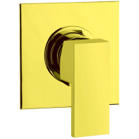 Смеситель Cezares Unika UNIKA-DIM-03/24 для душа встраиваемый однорычажный золото