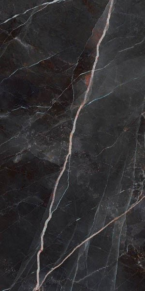 Керамогранит CHARM EXPERIENCE CALACATTA BLACK LAP.SQ. 6mm 320 160x320 от Italgraniti (Италия)