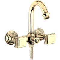 Смеситель для ванны и душа Cezares Aphrodite APHRODITE-V-03/24-O золото
